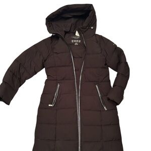 Laundry By Shelli Segal Black Puffer Coat